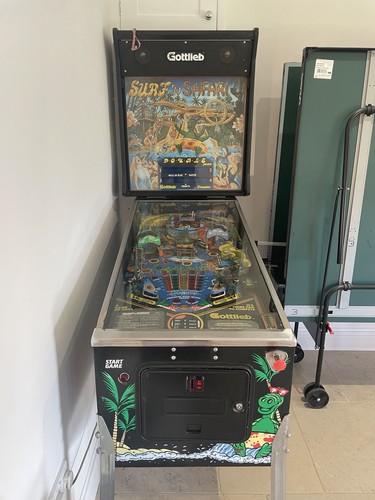 Gottlieb surf safari pinball - gottlieb,