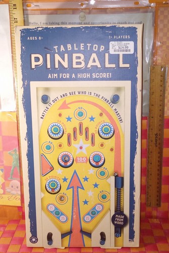 Table top pinball - top, pinball,