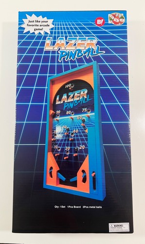 Tabletop lazer pinball - lazer,
