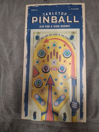 Tabletop pinball machine - tabletop,